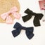 Chiaki Oversized Clip-On Bow - Single - Satin, Hair Clip, Bows, Cute, School ... Carousel 9