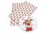 Christmas Deer Red Festival Series Odinary Faux Synthetic Leather Sheets For Carousel 4