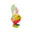 Disney Britto - Dwarf Happy Mini Figurine, 9cm H Carousel 3
