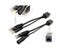 1 Pair POE Cable Passive Power Over Ethernet Adapter Cable POE Splitter RJ45 Carousel 3