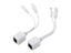 1 Pair POE Cable Passive Power Over Ethernet Adapter Cable POE Splitter RJ45 Carousel 5