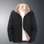 8XL Men Winter New Casual Classic Warm Thick Fleece Parkas Jacket Carousel 1