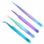 22 Styles Stainless Steel Nail Cuticle Pusher EyelashTweezer Nail Art Carousel 5