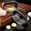 1 Stainless Steel Garlic Press Ring Shape Manual Garlic Mashing Black Carousel 7