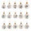 Disney Gifts - Collectible Ceramic Mini Baubles - Set of 15 - Stoneware Carousel 1