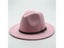 Wool Fedora Hat Hawkins Felt Cap Wide Brim Ladies Trilby Chapeu Feminino Hat Carousel 6