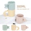 Ceramics Mug Creative Handle 300ml Nordic Coffee Cup Water Milk Tea Carousel 2