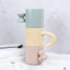 Ceramics Mug Creative Handle 300ml Nordic Coffee Cup Water Milk Tea Carousel 6