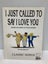 I Just Called To Say I Love You - by Stevie Wonder Carousel 1