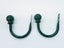 Set of 2 Ball Drapery Curtain Tie Backs / Holdbacks - Dark Green Carousel 4