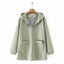 Women's Hooded Jackets Long Coat New Autumn Windbreaker Famale Carousel 1