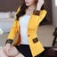 Black Women Blazer New Formal Blazers Lady Office Work Suit Pockets Carousel 2