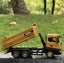Die-cast Dump Truck, 1:50, Metal, Huina 1718 (YELLOW) Carousel 2