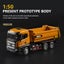 Die-cast Dump Truck, 1:50, Metal, Huina 1718 (YELLOW) Carousel 7
