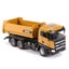 Die-cast Dump Truck, 1:50, Metal, Huina 1718 (YELLOW) Carousel 11