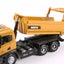 Die-cast Dump Truck, 1:50, Metal, Huina 1718 (YELLOW) Carousel 14
