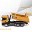 Die-cast Dump Truck, 1:50, Metal, Huina 1718 (YELLOW) Carousel 17