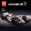 White & Black F1 race car - 1235 pieces - MouldKing: Technical Carousel 6