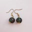 beautiful green glass balls earrings Carousel 1