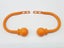Set of 2 Ball Drapery Curtain Tie Backs / Holdbacks - Orange Carousel 5