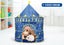 DIY Princess Castle Play Tent Kids Play House Star Moon Carousel 2