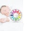 Time Teaching Clock 12 Inch Silent Wall Clock for Kids Learning Time Carousel 3