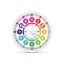 Time Teaching Clock 12 Inch Silent Wall Clock for Kids Learning Time Carousel 4