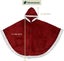Hooded Cape Blanket Soft Plush Quilted Coat Carousel 4