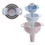 Kitchen Funnels for Filling Bottles, Funnels Set of 3,Oil Funnel (Blue) Carousel 9
