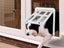 Magnetic Closure Cat Screen Door Frame Pet Entrance Gate for Cats Puppy Black Carousel 4