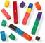 Plastic Rainbow Tower Cube Set Carousel 4