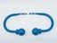 Set of 2 Ball Drapery Curtain Tie Backs / Holdbacks - Aqua Carousel 5