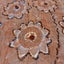 Beaded Chiffon fabric two meters 135cm wide Carousel 5