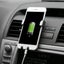 $1 Res ~~ Silver Car Phone Holder - Gravity Air Vent Car Mount Holder Carousel 6