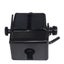 6 Black Radio Folding Adjustable Antenna Mount Bracket Stainless Steel Bull Bar Carousel 5