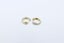 9ct Gold Diamond huggies TDW 1ct with Push release Carousel 8