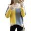 Autumn Winter Knitted Sweater Women Korean Casual Long Sleeve O-Neck Carousel 2