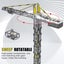 City Building Crane - 1797 piece - MouldKing: Technical - RC Model Carousel 11