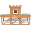 Outdoor Large Rabbit Hutch House Pet Cage Single House Oiboit Carousel 5