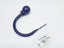 Set of 2 Ball Drapery Curtain Tie Backs / Holdbacks - Dark Purple Carousel 3