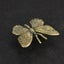 Brass Antique style collectable miniature statue solid butterfly figurine Carousel 3