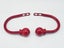Set of 2 Ball Drapery Curtain Tie Backs / Holdbacks - Dark Red Carousel 5