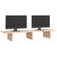 Monitor Stand 100x27x15 Cm Solid Wood Pine Notkik Carousel 4