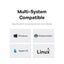 Baseus Flite Series 4 in 1 USB-C to USB-A 3.0x4 HUB - Space Grey Carousel 4