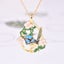 Brand New Bird Epoxy Flower Silver Necklace Creative Jewellery*Hot SALE Carousel 10