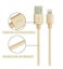 1 Metre Iphone Lightning Cable Nylon Braided Charge Cable Carousel 1