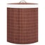Bamboo Corner Laundry Basket Brown 60 l Txbilb Carousel 3