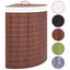 Bamboo Corner Laundry Basket Brown 60 l Txbilb Carousel 9