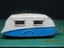 190 Caravan, Blue/Cream, 1956-1962, Meccano, England. Carousel 1