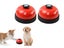 2Pcs Pet Training Bell for Pet Potty Training Dog Cat Interactive Toy Red Carousel 1